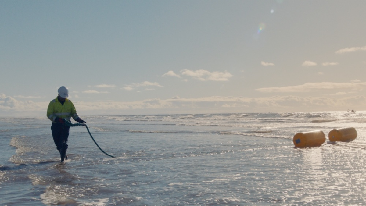 Subsea cable maintenance work illustrating Europe’s critical digital infrastructure